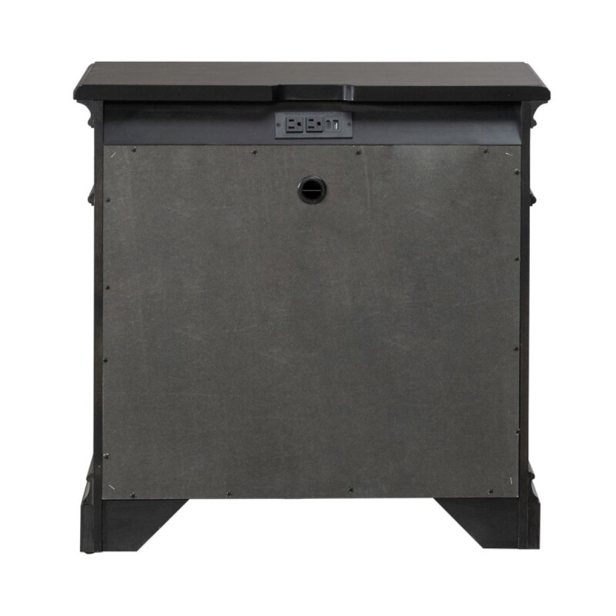 Arden Road Nightstand w/ Charging Station - Image 6