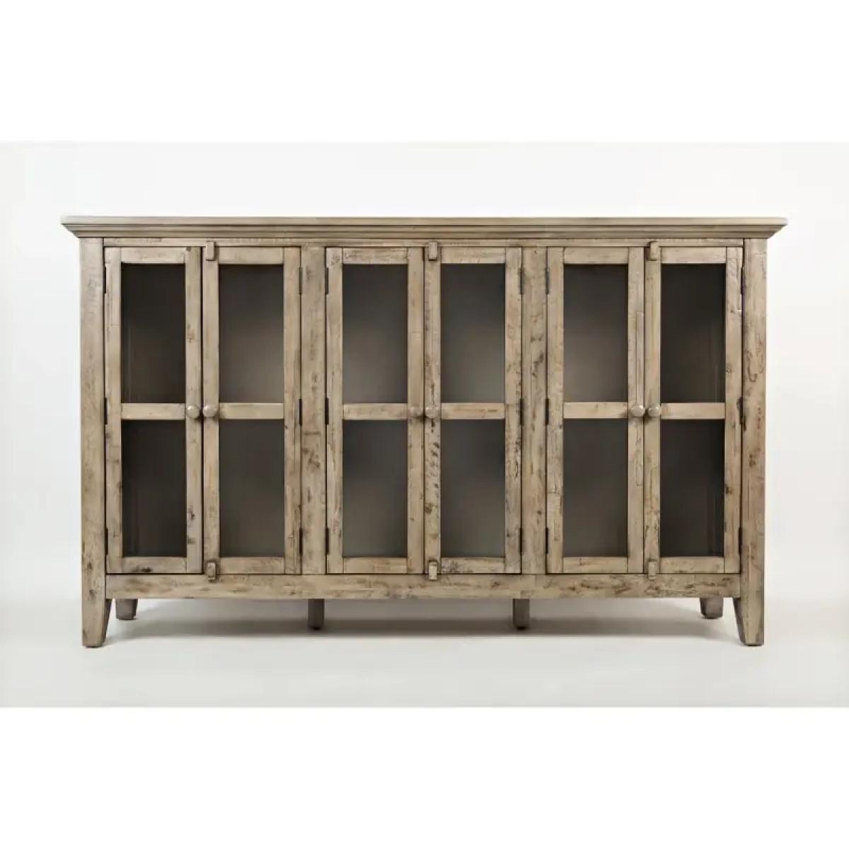 c01ab1ae4c77cf7a0718bffed43ca2df Rustic Shores 6 Door Accent Cabinet - Image 1
