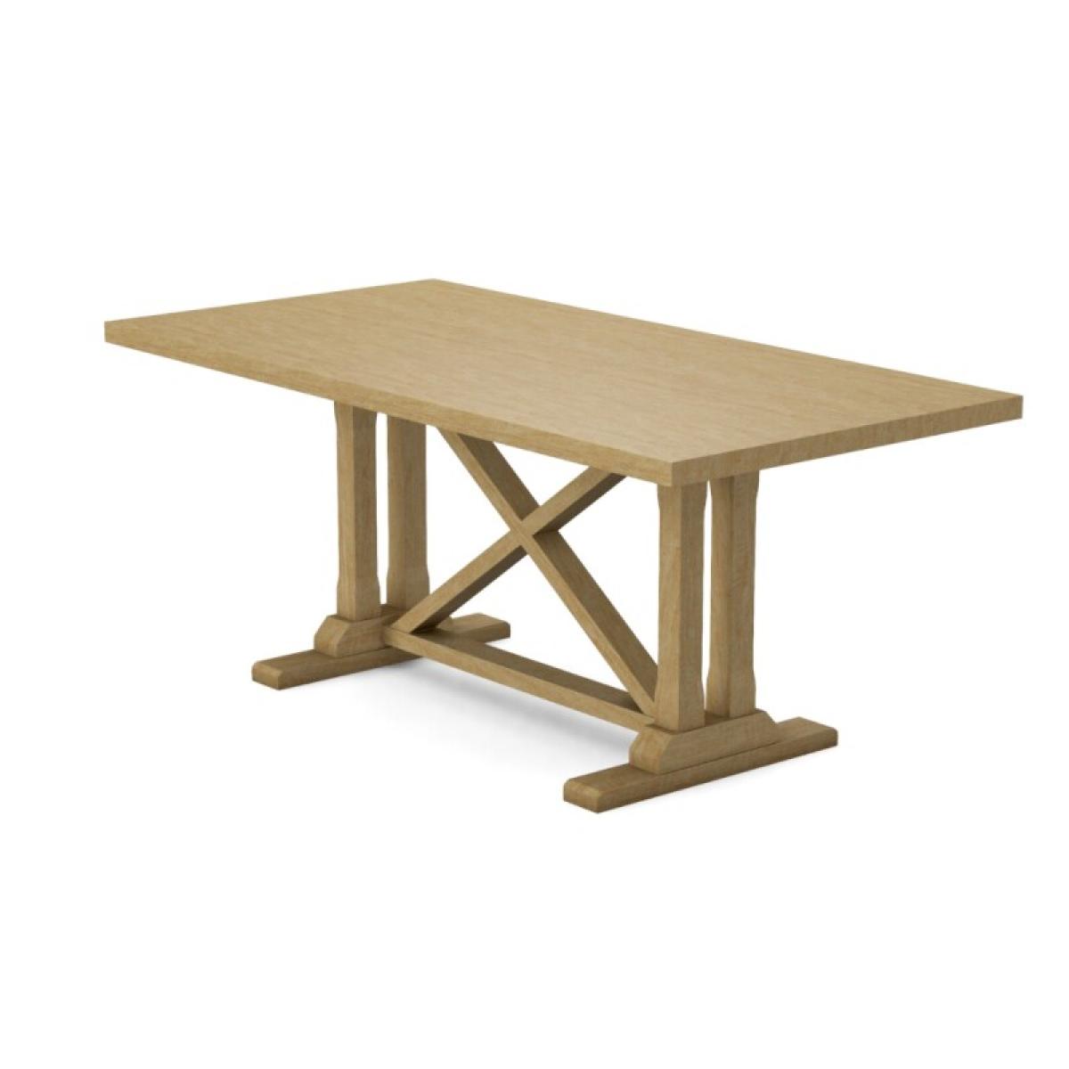 Alexa Trestle Solid Table Top and Base - T-17236TB - Image 28