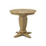 Build Your Own Pedestal Table w/ 36"H Java Gathering Pedestal for Solid Tops - Image 10