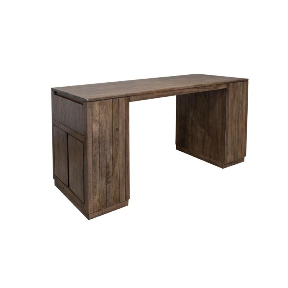 2 Drawer 4 Door Kitchen Island - Mezquite - Image 2