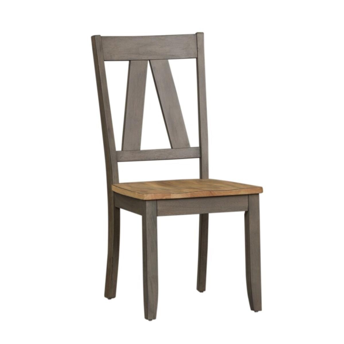 Lindsey Farm 5 Piece Trestle Table Set - Image 4