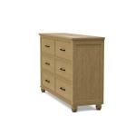 Vista Bedroom 6-Drawer Dresser - Image 12