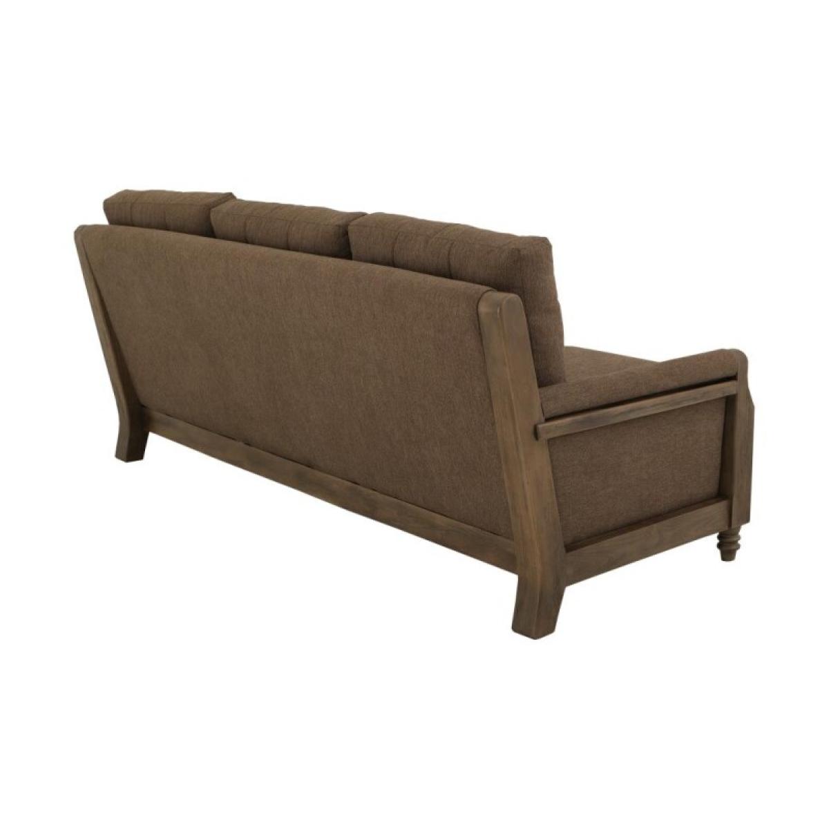 Xel-Ha II Wooden Frame, Upholstered Sofa - Image 4