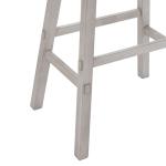30 Inch Sawhorse Stool- White - Image 7