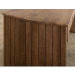 3 Drawer, Desk - Mezquite - Image 5