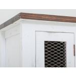 1 Metal Mesh Door Chairside Table - Pueblo - Image 10