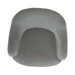 Accent Dining Chair w/ Casters - Sapphire - Image 8