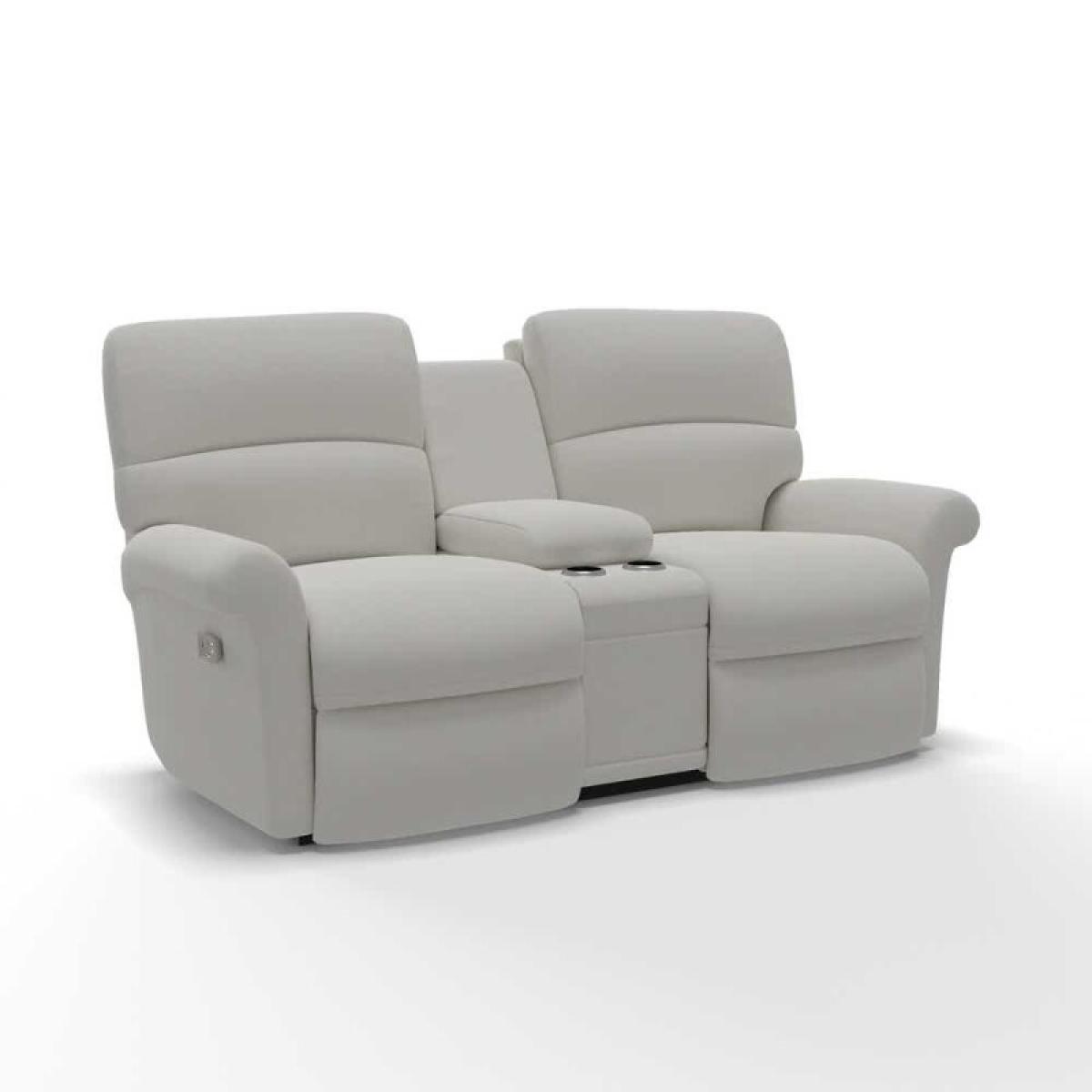 Robin Power Reclining Loveseat W/ Headrest & Console - Image 3