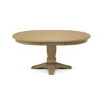 Build Your Own Pedestal Table w/ 48" x 66" Butterfly Leaf Extension Tabletop w/Half Bullnose Edge - Image 41