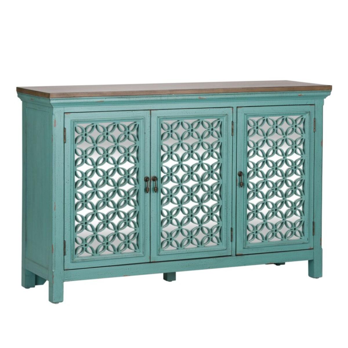 Kensington 3 Door Accent Cabinet - Image 3