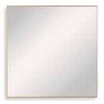 Alexo Square Mirror, Gold