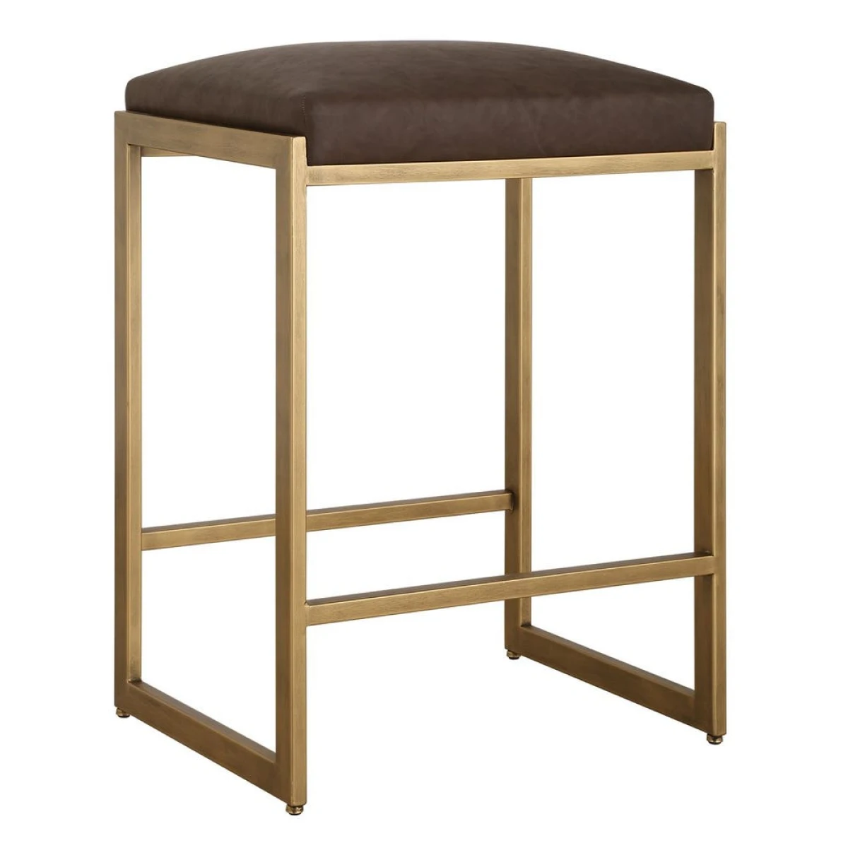 Atticus Counter Stool, Gold - Image 4