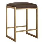 Atticus Counter Stool, Gold - Image 4
