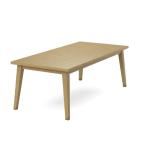Mid Century Moden Solid Table w/ Flared Legs - Image 17