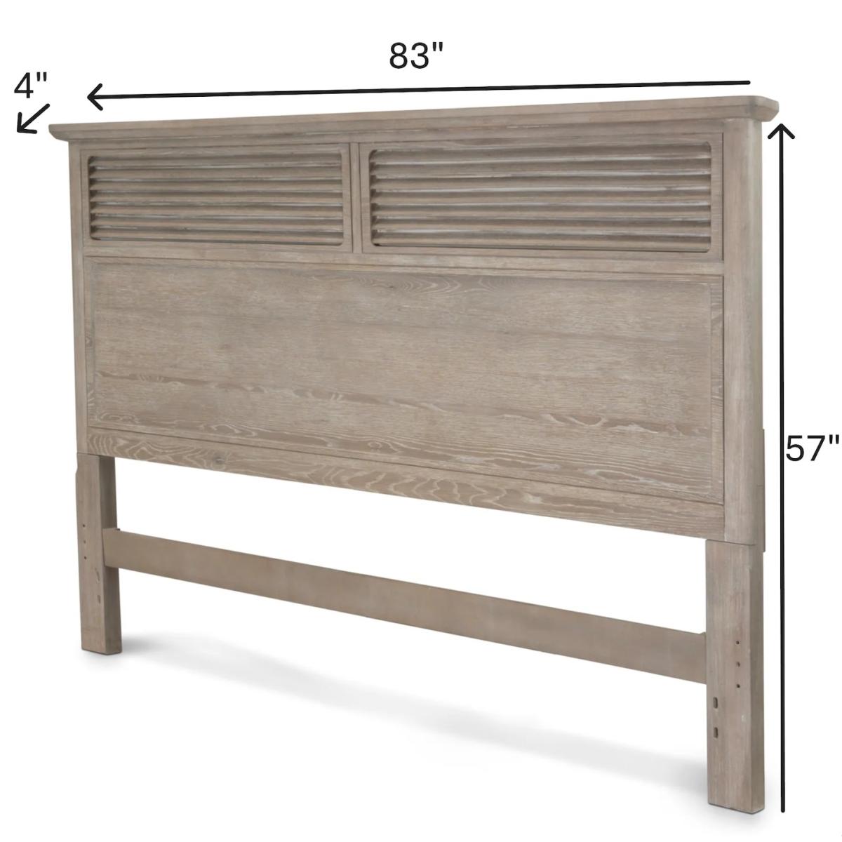 Cape May Headboard - Driftwood / Queen - Image 8