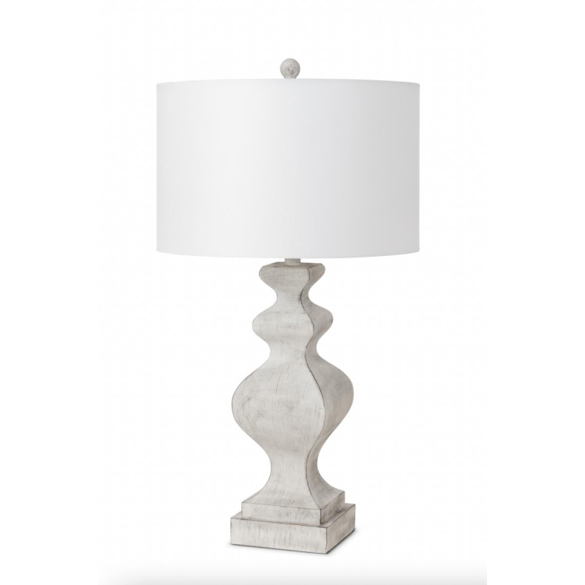 Cyrus Table Lamp (Set of 2) - White - Image 2