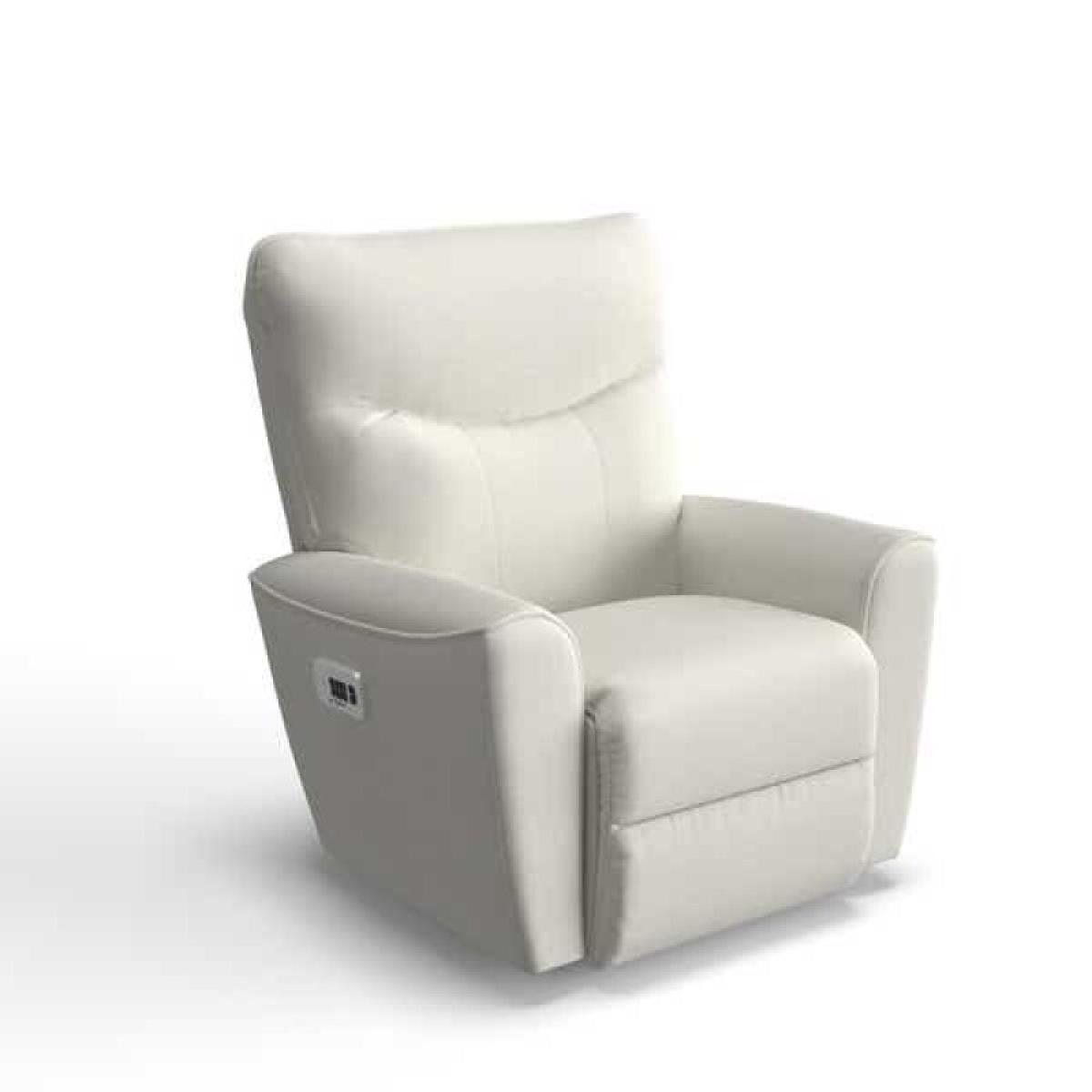 Belmont Power Rocking Recliner W/ Headrest & Lumbar - Image 3