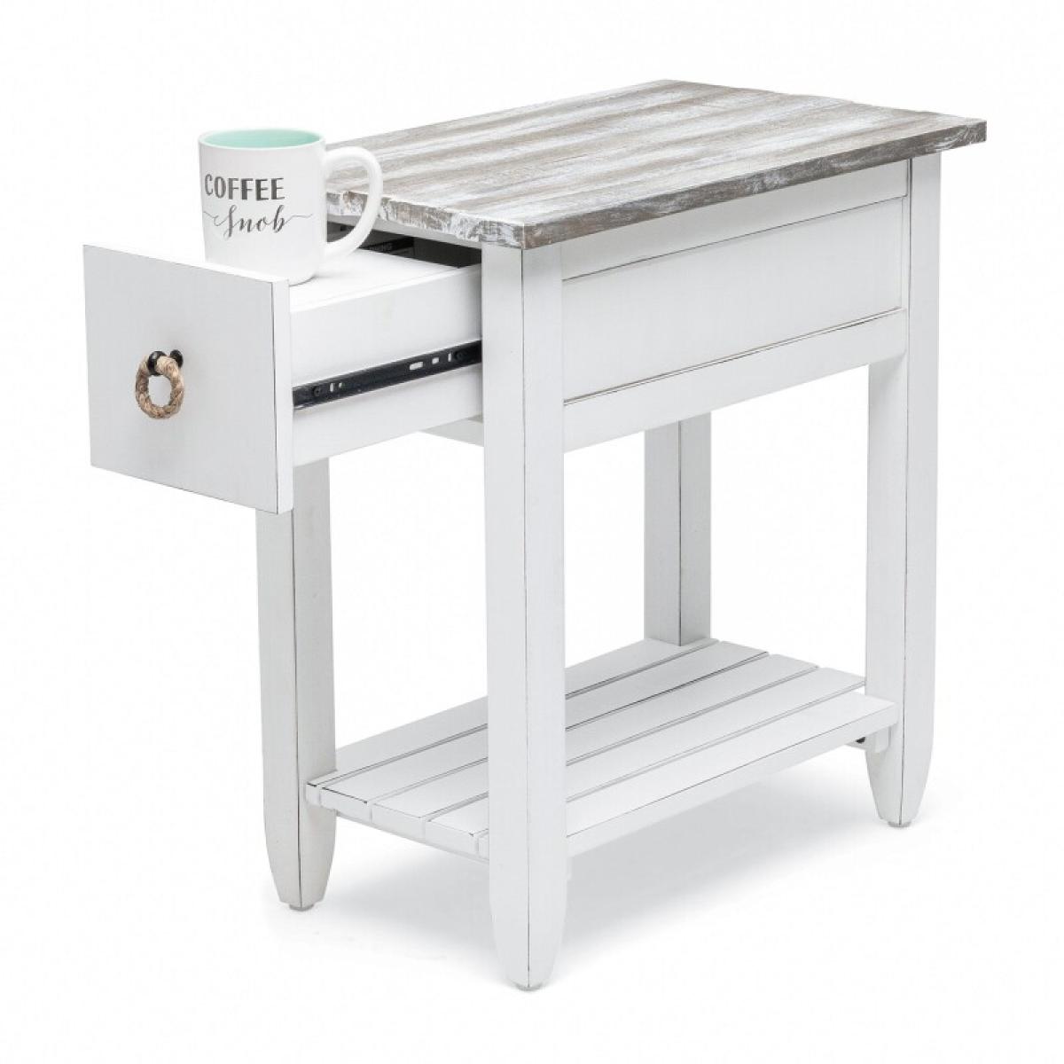 Picket Fence Chairside Table - Image 5