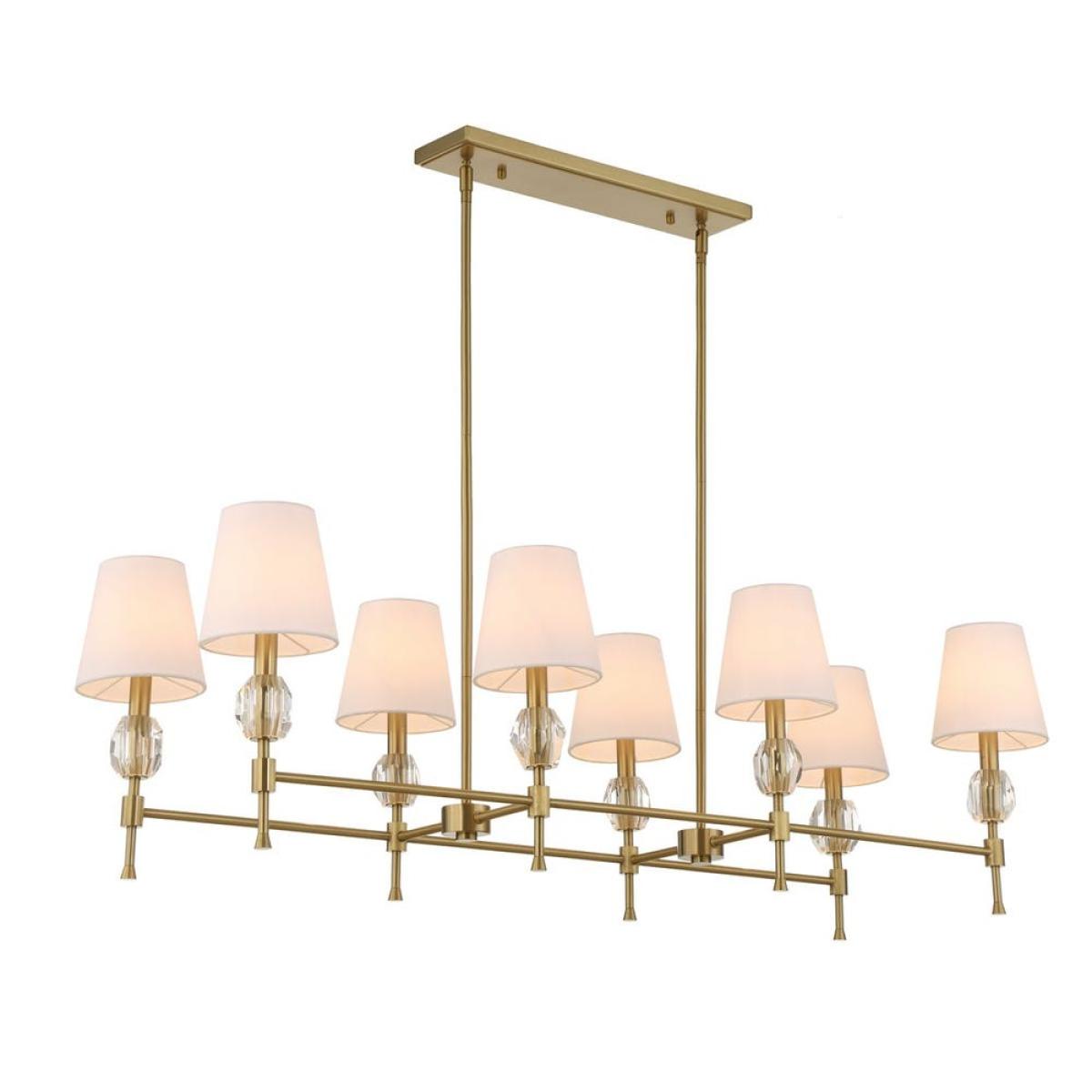 Arques 8 Lt Linear Chandelier - Image 8