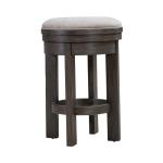 Lennox Hill Uph Swivel Console Stool - Image 4
