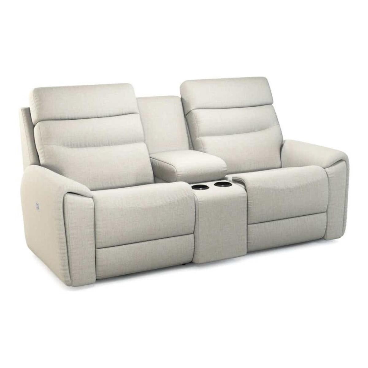 Soren Power Reclining Loveseat W/ Headrest & Console - Image 2