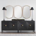 Aiken 2 Door Cabinet, Black - Image 4