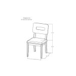 Wooden Chair - Luma - Image 9