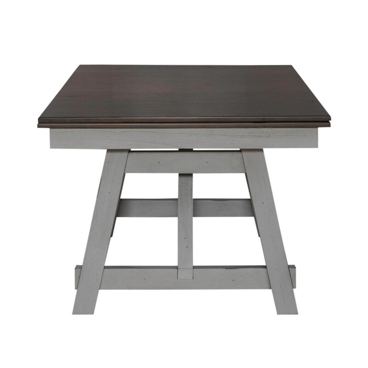 Newport Trestle Table Set - Image 6