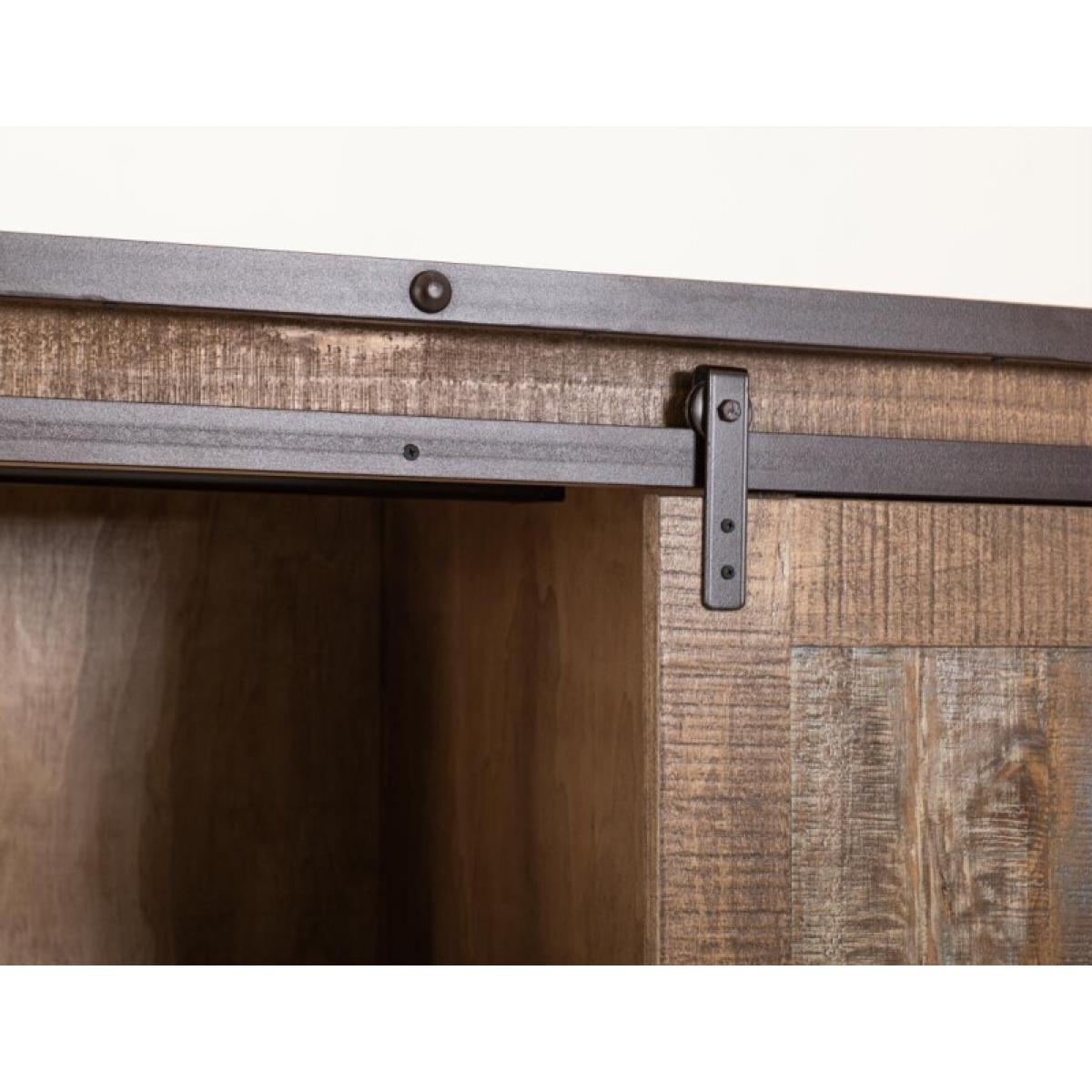 3 Drawer 1 Sliding Door 2 Door Gentleman's Chest - Antique - Image 12