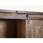 3 Drawer 1 Sliding Door 2 Door Gentleman's Chest - Antique - Image 12