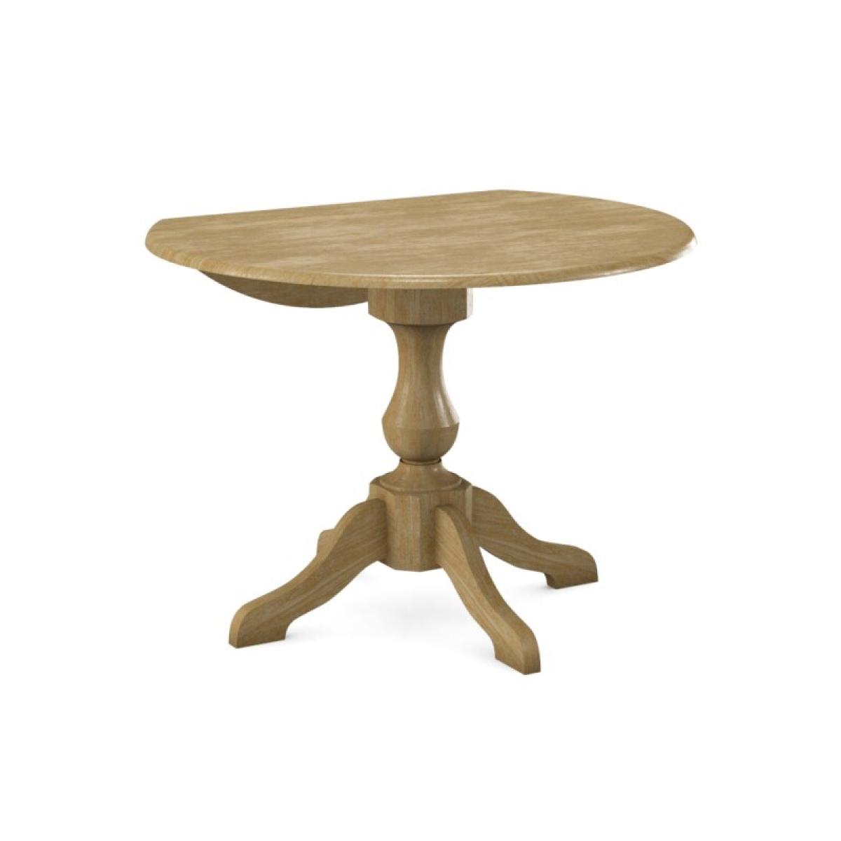 Build Your Own Pedestal Table w/ 42"Dropleaf Top - Image 29