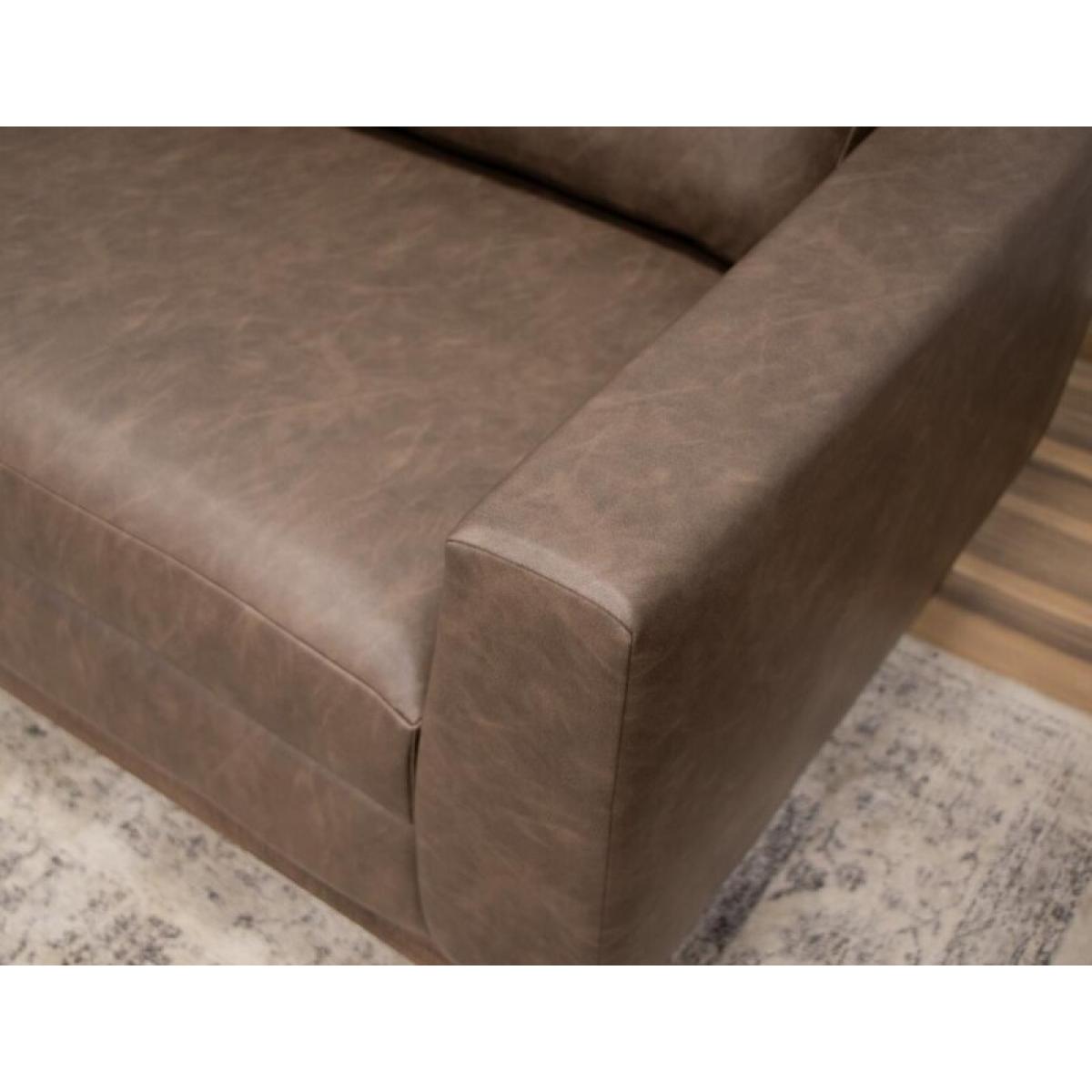 Metal & Wood Base, Armchair - Blackburn - Image 8