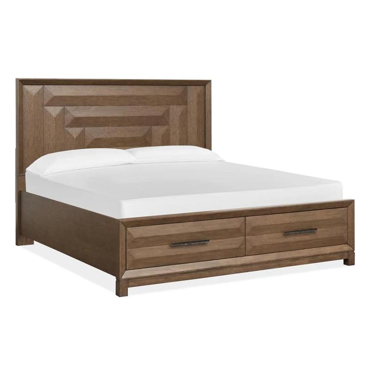 Callisto B6396-74A Complete Cal.King Panel Storage Bed - Image 4