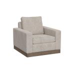 Wooden Frame & Base, Armchair - Georgia