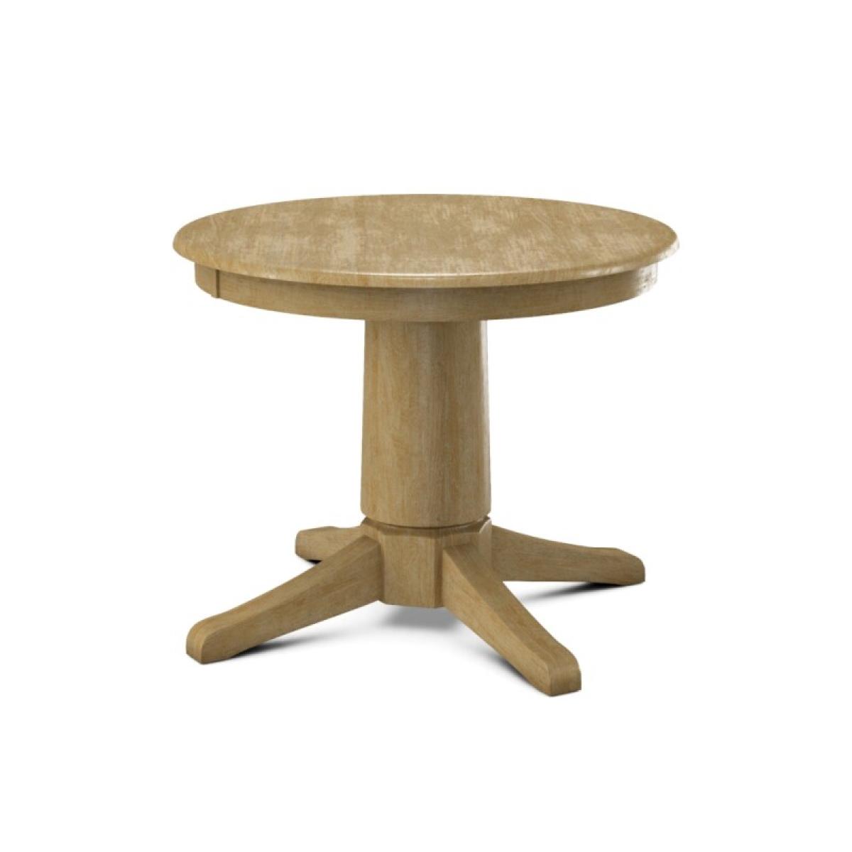 Build Your Own Pedestal Table w/ 30"H Transitional Pedestal for Solid Tops - Image 38