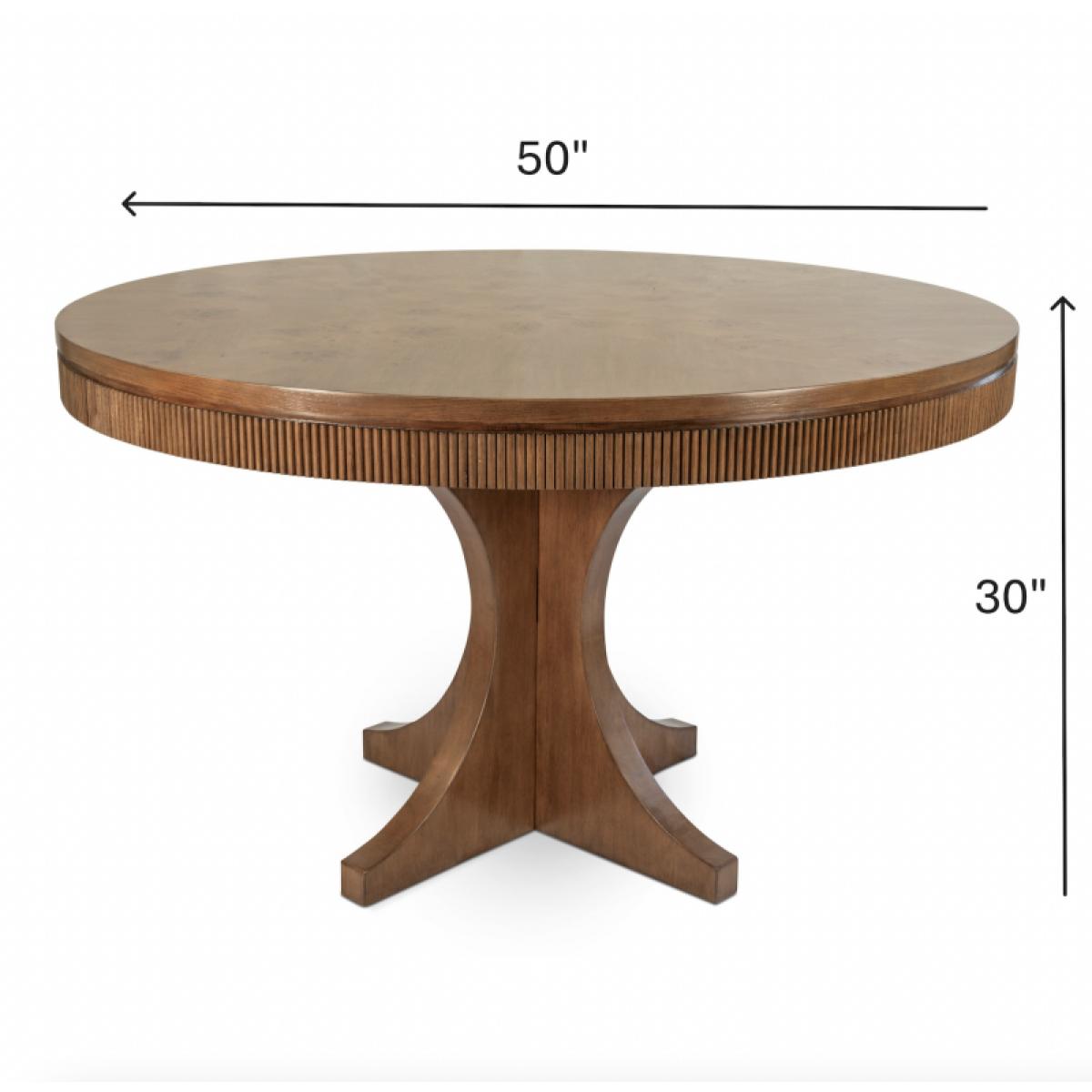 Manhattan Valley 50" Round Dining Table - Image 7