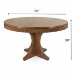 Manhattan Valley 50" Round Dining Table - Image 7
