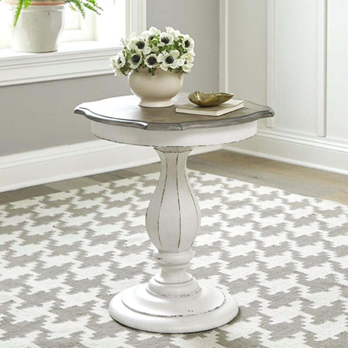 Magnolia Manor Round Accent Table - Image 2