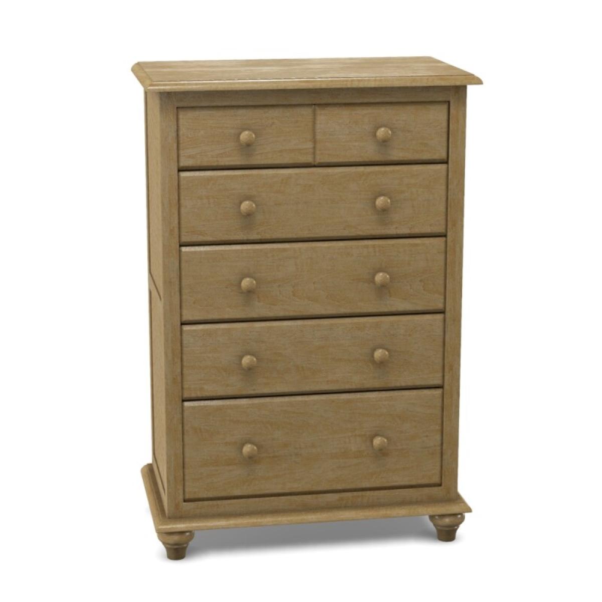 Cottage 5-Drawer Chest - Image 4