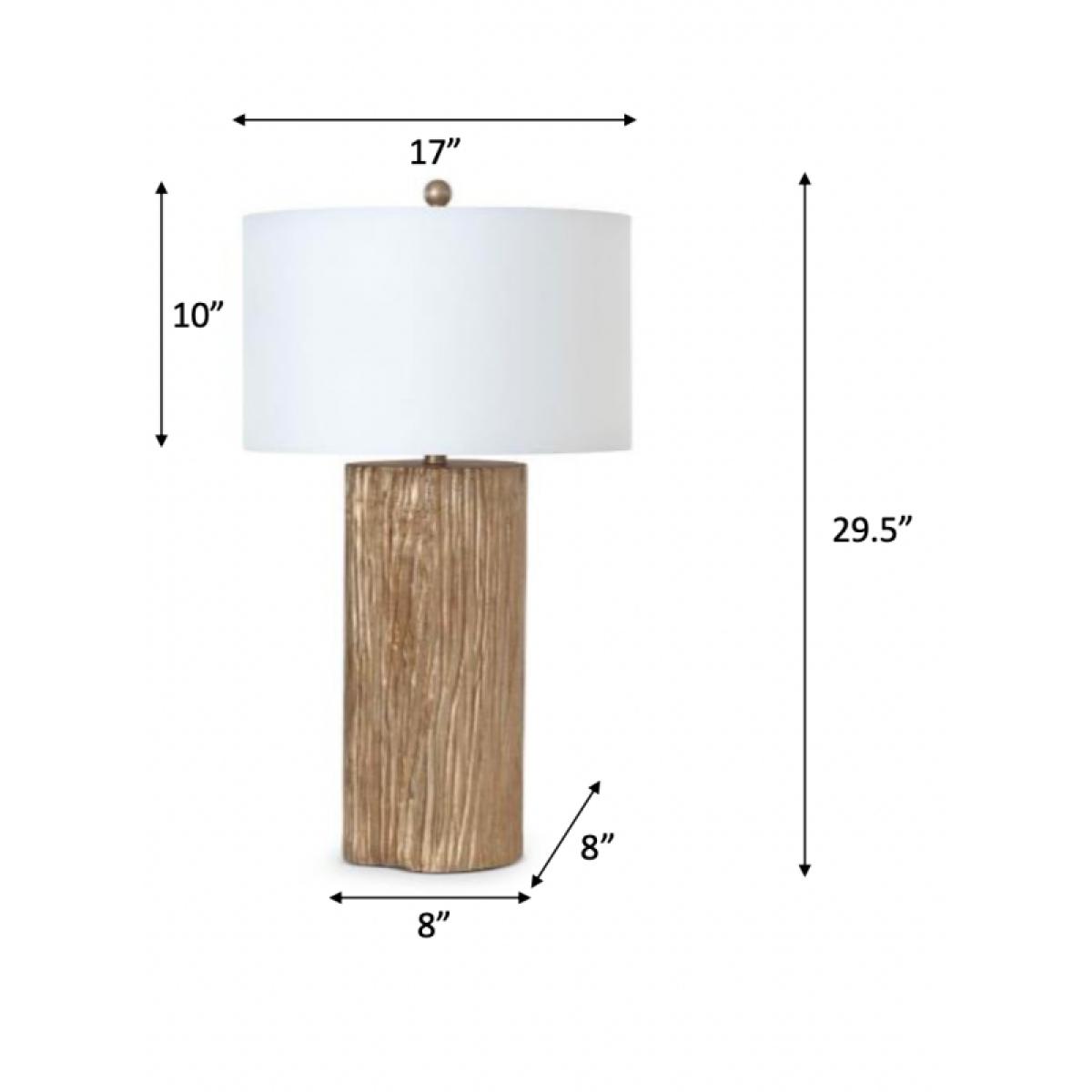 Reclaimed Wood Table Lamp (set Of 2) - Image 3