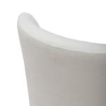 Accent Dining Chair w/ Casters - Ivory - Image 10