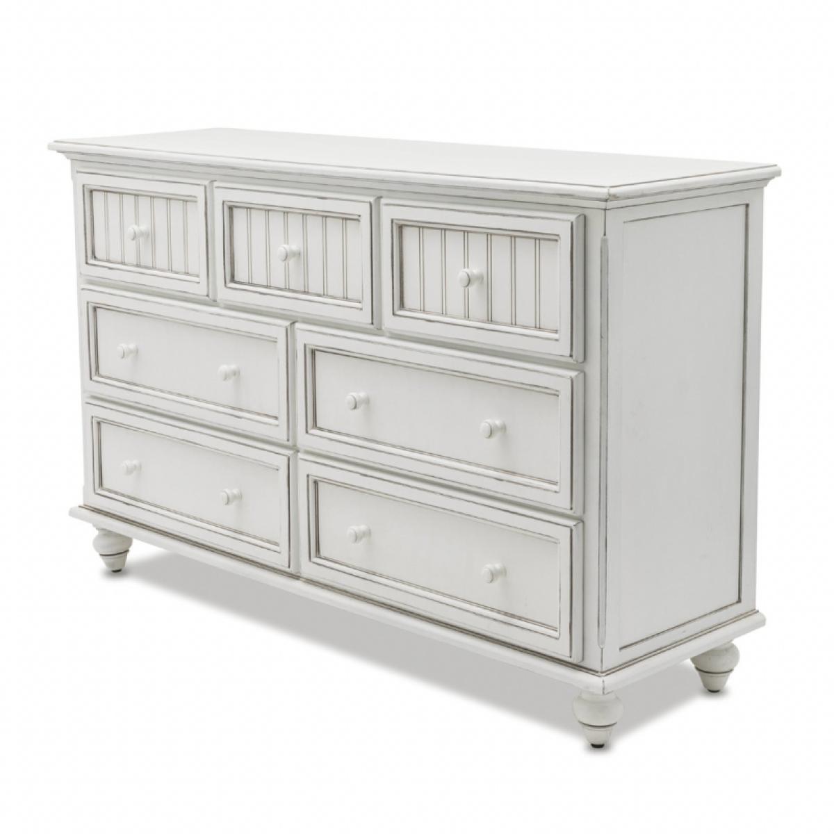 Monaco Blanc 7 Drawer Dresser - Image 2