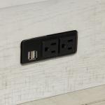 Modern Farmhouse Console Bar Table - Image 7