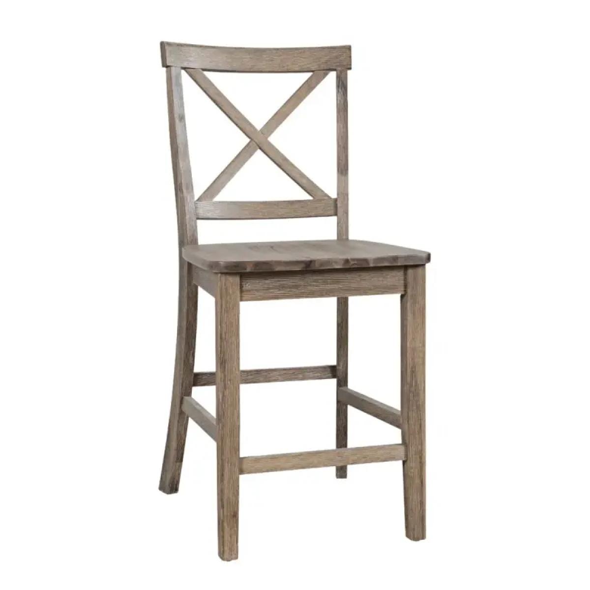 c5433ea9b4f649cb4830e2d3db1149a3 Eastern Tides X Back Counter Stool 2/ctn - Image 1