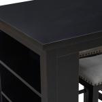 Brook Creek 3 Piece Counter Set - Black - Image 11