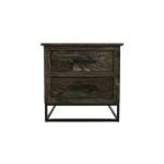 2 Drawer Nightstand - Teak