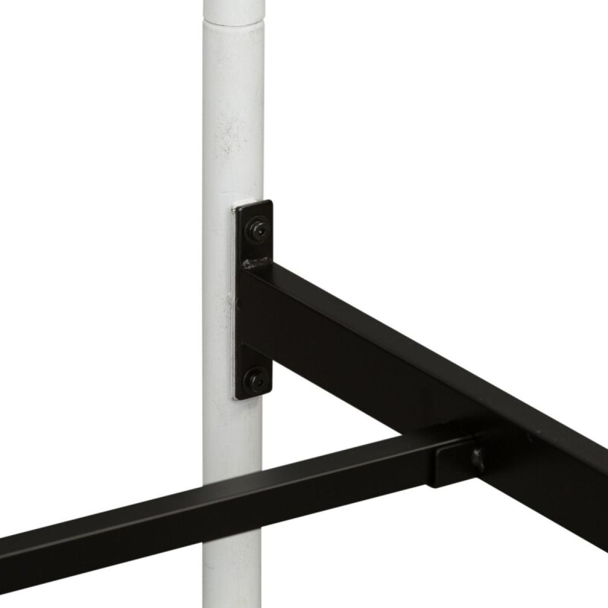 Full Metal Bed - Antique White - Image 7