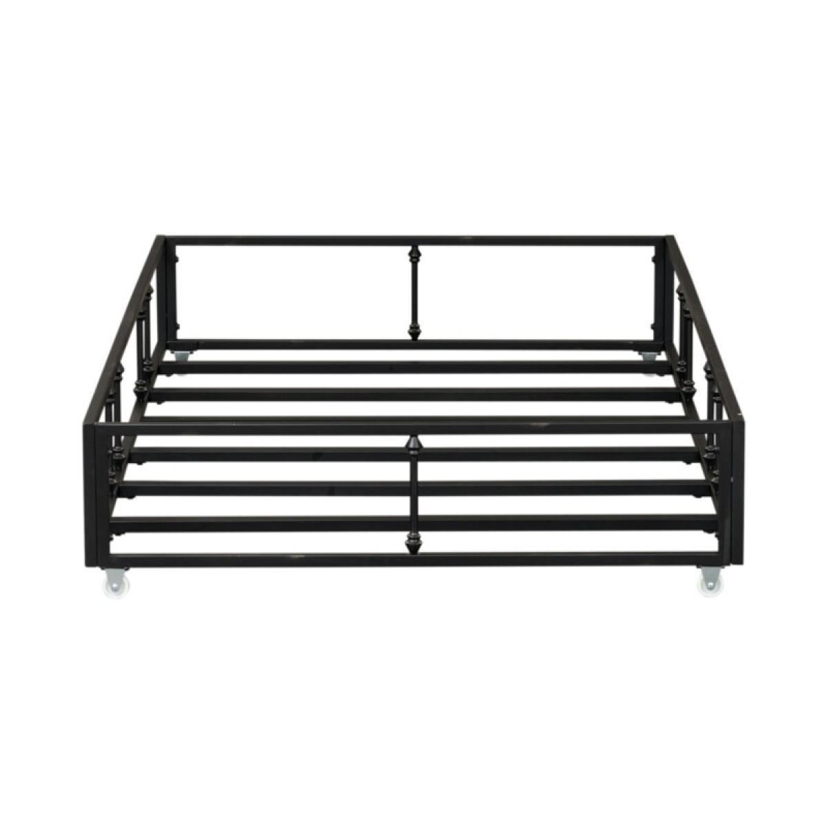 Vintage Series Twin Metal Trundle - Black - Image 5