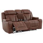 Caswell Loveseat w/ Console P2 & ZG - Image 8